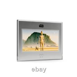 2026 Agoro Niue 1 oz Argent Proof Art Concept Star Wars C-3P et R2-D2