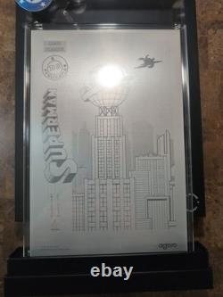 2026 Agoro Niue 1 oz Argent Proof Feuille Superman n°0105 / 1000 Été 1939