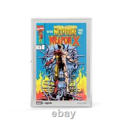 2026 Agoro Niue 1 oz Argent Proof Foil COMIX Marvel Wolverine #72 Chase