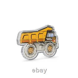 2026 Agoro Niue 1 oz Monnaie en Argent Proof Camion Benne Tonka Officiellement Licencié