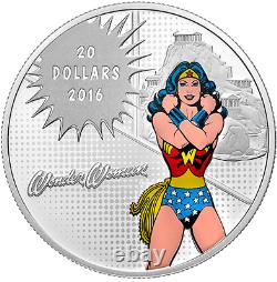 3 Set Niue New Zealand Justice League Chibi & 2 Canadian Wonder Woman Jla DC