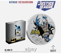 6 2020 Niue Ligue de Justice 60ème Wonder Woman Superman Batman Flash Aquaman Homme Martien