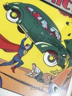 Action Comics n°1 Superman Comic Book Feuille d'argent 35 g. 999 Fine New Zealand Mint