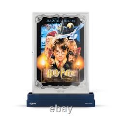 Affiche en feuille d’argent 1 oz 2026 Agoro HARRY POTTERT et la pierre philosophale