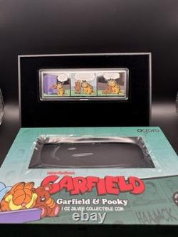 Agoro Nouvelle-Zélande Mint Garfield & Pooky pièce en argent 1 oz 2026.999