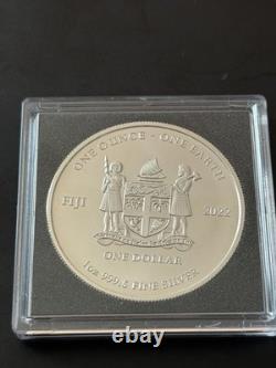 Apocalypse d'intelligence artificielle de Fiji 2022, colorisée, 1 oz. 999 argent