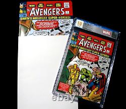 Avengers #1 Silver Foil Marvel Comics Cover (2019) 35g. 999 Ccg 10 Première Version