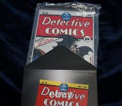 Batman Detective Comics #27.999 Pure Silver Foil Cover Comic 35 Gr Ag Withogp