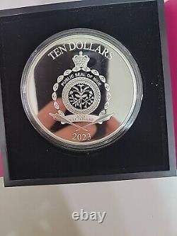 Chef-d'œuvre du cinéma Disney 2023 Alice au pays des merveilles Pièce en argent de 3 oz