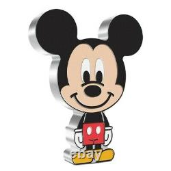 Chibi Coin Collection Disney Série Mickey Mouse 1oz Silver Coin Le 2000