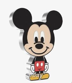 Chibi Coin Collection Disney Series Mickey Mouse 1oz Silver Coin Confirmé