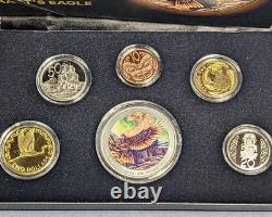Coffret de 6 pièces de monnaie de Nouvelle-Zélande 2025, qualité Belle Épreuve, emballage d’origine et certificat d’authenticité, en stock
