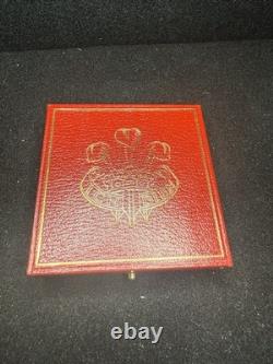 Couronne fantaisie en argent de preuve estampillée de 1936 d'Edward VIII Nouvelle-Zélande