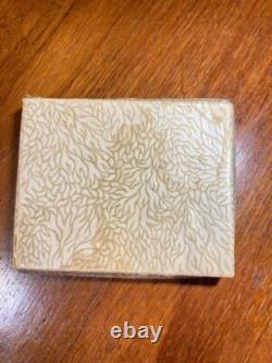 Cuillères en argent sterling de Nouvelle-Zélande avec pierre verte