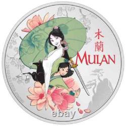 Disney Mulan 2021 Monnaie de Niue Nouvelle-Zélande 1 oz ARGENT #232