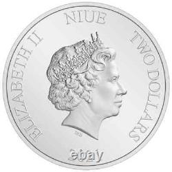Disney Mulan 2021 Monnaie de Niue Nouvelle-Zélande 1 oz ARGENT #232