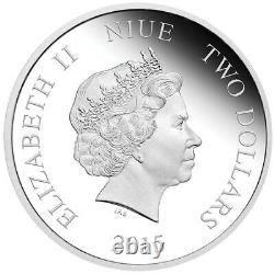 Disney Princess Snow White 1oz Silver Coin Limited Edition Nouvelle-zélande 2015