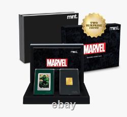 Échange de pièces Marvel The Green Goblin Silver $2 Coin 41/50 Édition limitée