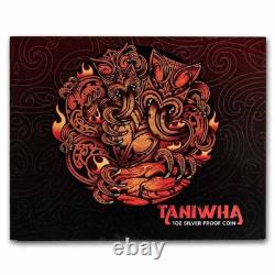 Ensemble de 3 pièces en argent Taniwha proof de la Nouvelle-Zélande 2024 2026