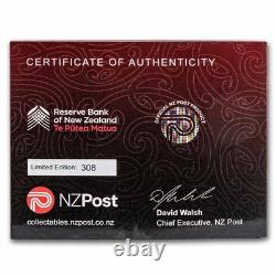 Ensemble de 3 pièces en argent Taniwha proof de la Nouvelle-Zélande 2024 2026