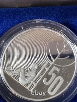 Ensemble de 5 pièces en argent en épreuve de 1990 Nouvelle-Zélande - Traité de Waitangi