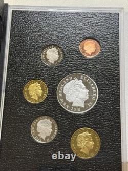 Ensemble de 6 pièces en épreuve de Nouvelle-Zélande 2010 avec la pièce dauphin, seulement 1 500 ensembles