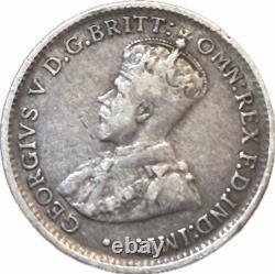 Ensemble de 9 pièces en argent d'Australie, de Nouvelle-Zélande, du Canada et de Terre-Neuve 1919-68