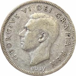 Ensemble de 9 pièces en argent d'Australie, de Nouvelle-Zélande, du Canada et de Terre-Neuve 1919-68