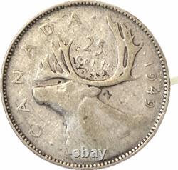 Ensemble de 9 pièces en argent d'Australie, de Nouvelle-Zélande, du Canada et de Terre-Neuve 1919-68