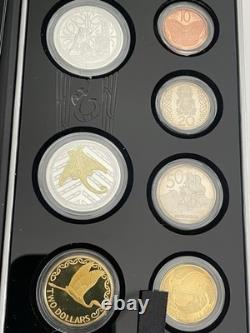 Ensemble de Monnaie en Argent Proof - Art Maori de Nouvelle-Zélande 2018 - Maui et le Poisson