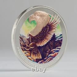 Ensemble de Monnaies en Argent Épreuve de Nouvelle-Zélande 2025 - L'Aigle de Haast