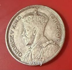 Ensemble de pièces en argent de Nouvelle-Zélande ! Fougère, demi-couronne, shilling et pence