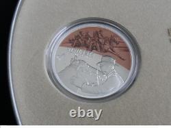 Ensemble de pièces en argent proof de 5 ans de la NZ WW1 (1914-1918) ! Rare