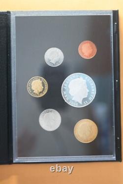 Ensemble de pièces en argent proof de Nouvelle-Zélande 2008 Édition limitée Grenouille de Hamilton