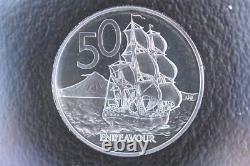 Ensemble de pièces en argent proof de Nouvelle-Zélande 2008 Édition limitée Grenouille de Hamilton