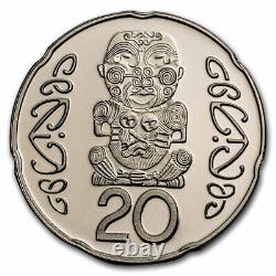 Ensemble de preuve de monnaie en argent de 6 pièces de 1 oz de Nouvelle-Zélande 2023 Référence SKU#271992