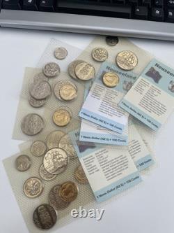 Ensemble touristique néo-zélandais 2004 NZ/Allemand avec une pièce d'erreur RARE 10c MULE à double bord