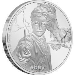 Étiquette D'érreur Chibi Harry Potter 2020 1 Oz Silver Coin Pf 70 Uc Premières Libérations