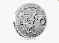Fdoi Ngc 70 Steamboat Disney Willie 1oz Silver Coin