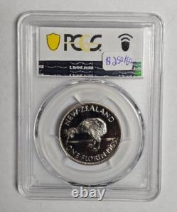 Florin 1965 PCGS PL65 Nouvelle-Zélande