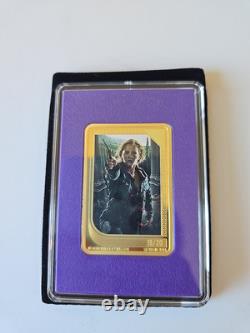 Harry Potter Niue Pièce de Commerce Hermione Granger Ultra Rare Violet 19/20