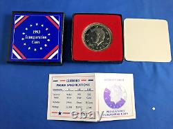 Hutt River 1993 Bill Clinton 5 Dollars 1oz Pièce en argent, Épreuve de qualité.