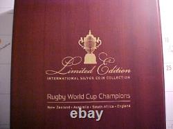 Jeu de preuves du Championnat de la Coupe du Monde de Rugby 2011. Magnifiques Beautés