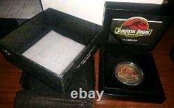 Jurassic Park 25e Anniversaire 2018 1 Oz Fine Silver Coin Niue Nz Mint