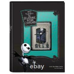 La Nuitmare Avant Christmas Jack Skellington 2021 Niue 1oz Pièce D'argent