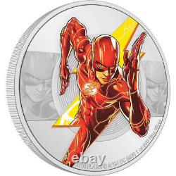 Le film The Flash DC Comics 2023 Niue 1oz pièce d'argent NGC 70 FR