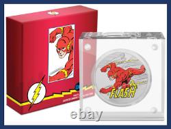 Ligue de justice de Niue 2020 60e anniversaire Batman & The Flash 1 oz argent DC JLA