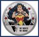 Ligue De Justice De Niue 80e Anniversaire De Wonder Woman 1 Oz D'argent Dc Jla De 2021