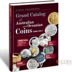 Livre de grand catalogue rare des pièces d’Australie et d’Océanie Rosanowski Argent Or Platine