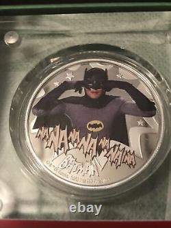 Lot 3 Batman Robin Joker 1 Oz Ea Nouvelle-zélande 2020 Unc $2 Niue Silver Coins. 999